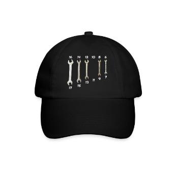 Immer verloren - Baseballkappe - Schwarz/Schwarz - Vorne