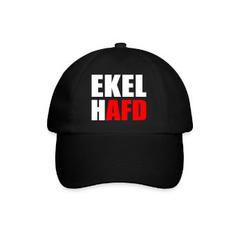 ekelhafd - Baseballkappe - Schwarz/Schwarz - Vorne