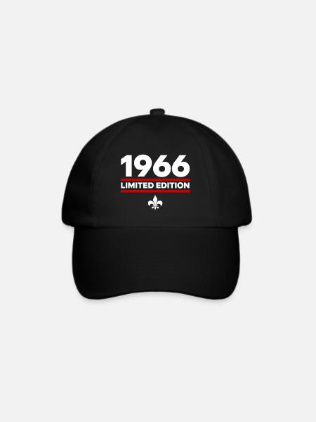 1966 Limited Edition - Baseballkappe - Schwarz/Schwarz