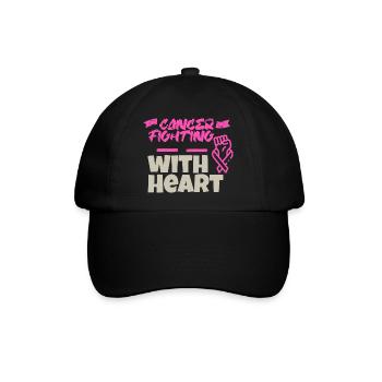 Zodiac Horoscope Astrology Constellations Cancer - Baseballkappe - Schwarz/Schwarz - Vorne