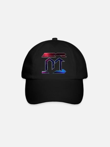 die Nachricht - Baseballkappe - Schwarz/Schwarz