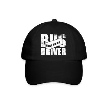 Bus Driver - Baseballkappe - Schwarz/Schwarz - Vorne