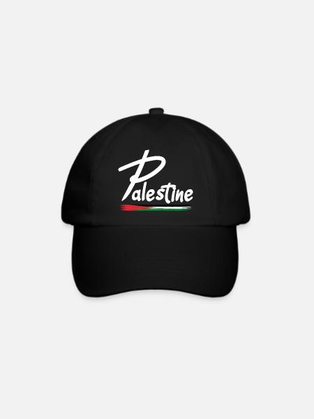 Freedom Palestine Free Palestine Palestinevintage - Baseballkappe - Schwarz/Schwarz