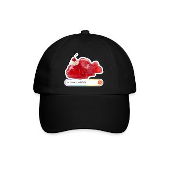 NOAI Quallen - Baseballkappe - Schwarz/Schwarz - Vorne