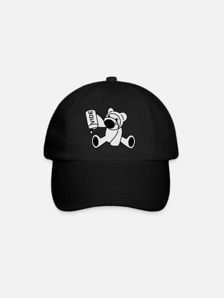 Bärenjunge - Baseballkappe - Schwarz/Schwarz