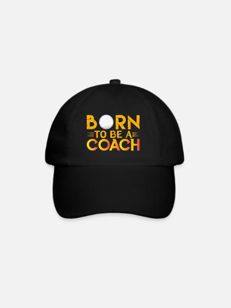 Geschenk Trainer Volleyball Trainer | Trainer Volleyball - Baseballkappe - Schwarz/Schwarz
