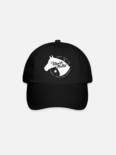 Turniertrottel - Baseballkappe - Schwarz/Schwarz