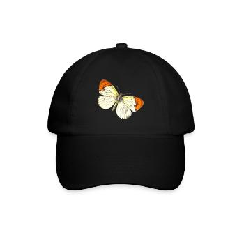 Butterfly - Baseballkappe - Schwarz/Schwarz - Vorne