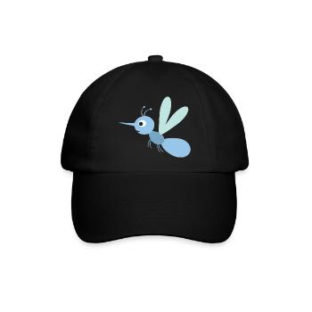 Mosquito - Baseballkappe - Schwarz/Schwarz - Vorne