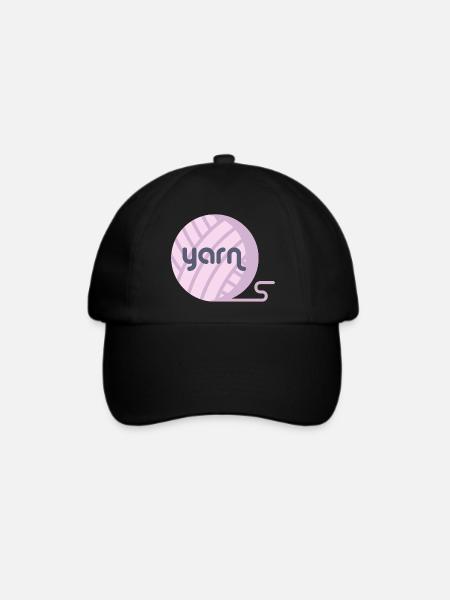 Yarn - Baseballkappe - Schwarz/Schwarz