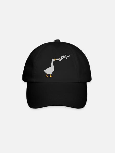Joint Kiffer Gans - Baseballkappe - Schwarz/Schwarz