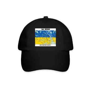 Kiew - Baseballkappe - Schwarz/Schwarz - Vorne