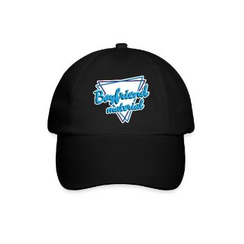 Freund - Baseballkappe - Schwarz/Schwarz - Vorne