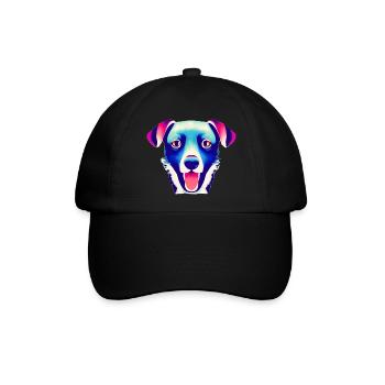 Hund Labrador Haustier Hundehalter Geschenk Hunde - Baseballkappe - Schwarz/Schwarz - Vorne