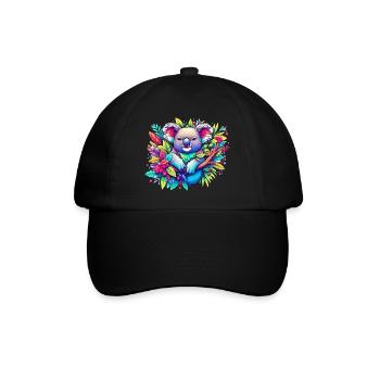 Koala - Baseballkappe - Schwarz/Schwarz - Vorne