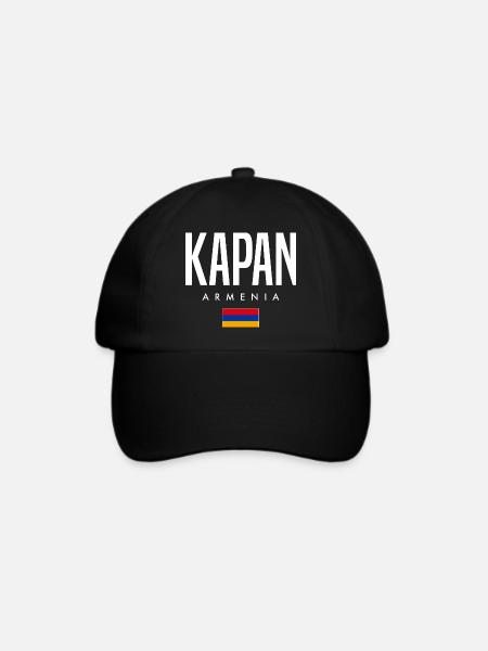 Kapan Armenien - Baseballkappe - Schwarz/Schwarz