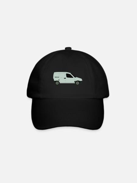 van - Baseballkappe - Schwarz/Schwarz