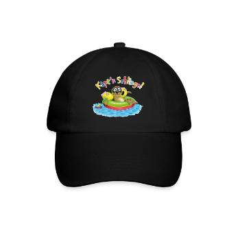 Käpt'n Schlingel - Baseballkappe - Schwarz/Schwarz - Vorne