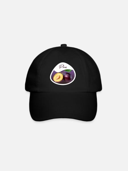 Plum - Baseballkappe - Schwarz/Schwarz