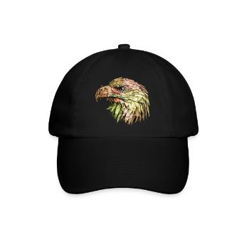 Adler Adler - Baseballkappe - Schwarz/Schwarz - Vorne