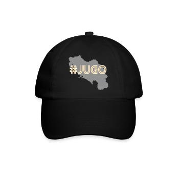 Balkan Yugoslavia Nostalgie Geschenkidee - Baseballkappe - Schwarz/Schwarz - Vorne