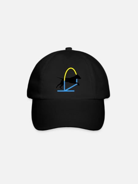 Hoopers Hundesport - Baseballkappe - Schwarz/Schwarz