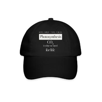photosythesis - Baseballkappe - Schwarz/Schwarz - Vorne