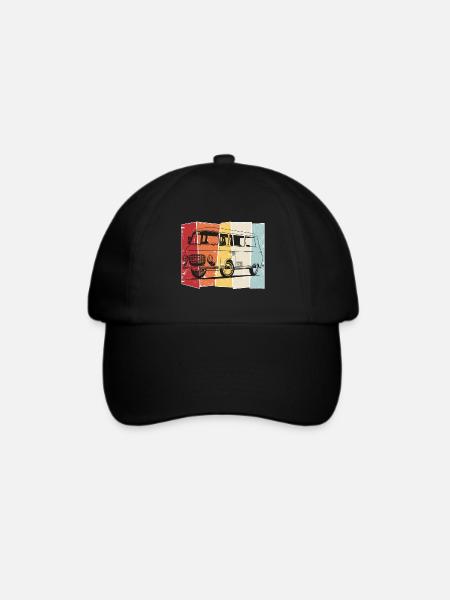 Barkas - Baseballkappe - Schwarz/Schwarz