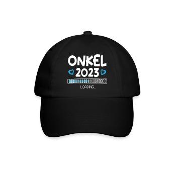 Onkel 2023 Loading - Baseballkappe - Schwarz/Schwarz - Vorne