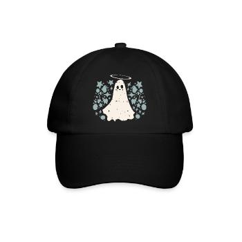 Heiliger Geist - Baseballkappe - Schwarz/Schwarz - Vorne