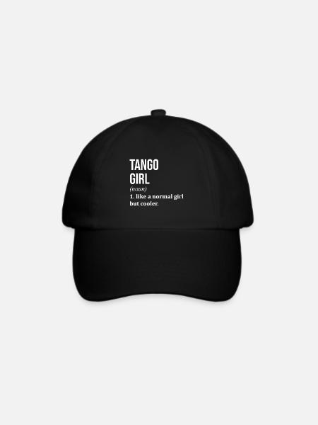 Tango Tango Tango - Baseballkappe - Schwarz/Schwarz