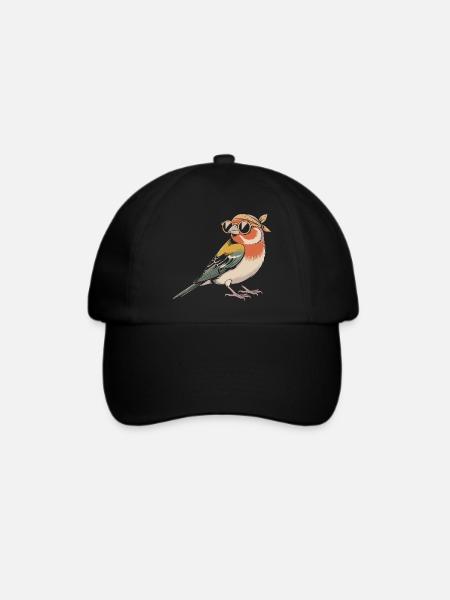 Finken - Baseballkappe - Schwarz/Schwarz