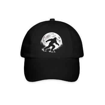 Bigfoot Roller Skater - Baseballkappe - Schwarz/Schwarz - Vorne