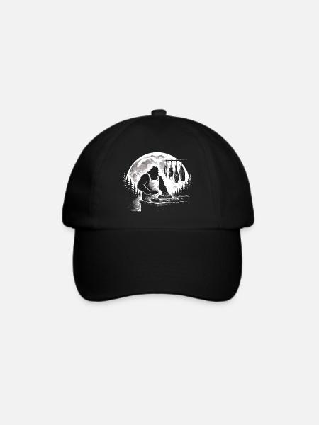 Bigfoot Metzger - Baseballkappe - Schwarz/Schwarz