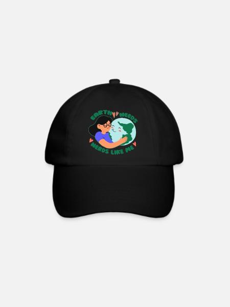 Ökologe Ökologie - Baseballkappe - Schwarz/Schwarz