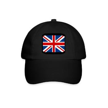 Union jack - Baseballkappe - Schwarz/Schwarz - Vorne