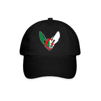 Fennec Algerien - Baseballkappe - Schwarz/Schwarz - Vorne
