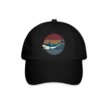 Hai - Baseballkappe - Schwarz/Schwarz - Vorne