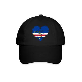 Kap Verde - Baseballkappe - Schwarz/Schwarz - Vorne