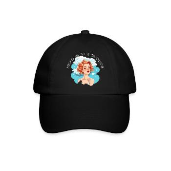 Head in the Clouds 2 - Baseballkappe - Schwarz/Schwarz - Vorne