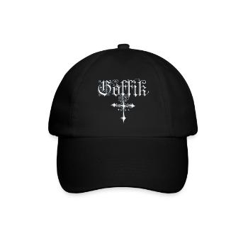 Goffik - Baseballkappe - Schwarz/Schwarz - Vorne