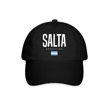 Salta Argentinien Argentinier - Baseballkappe - Schwarz/Schwarz - Vorne
