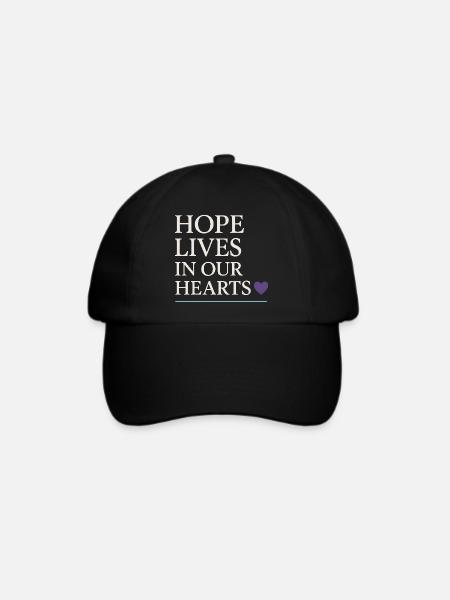 Suicide Loss Remembrance Walk Suicide - Baseballkappe - Schwarz/Schwarz