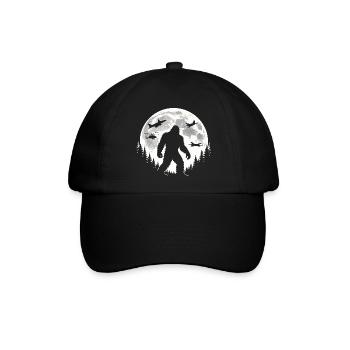 Bigfoot Flugzeuge - Baseballkappe - Schwarz/Schwarz - Vorne