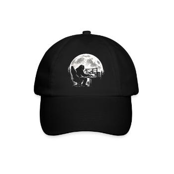 Bigfoot Gamer - Baseballkappe - Schwarz/Schwarz - Vorne