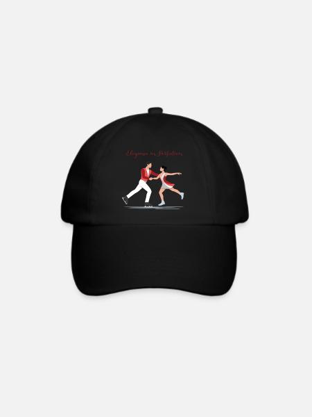 Eiskunstlauf: Elegance in Perfection - Baseballkappe - Schwarz/Schwarz