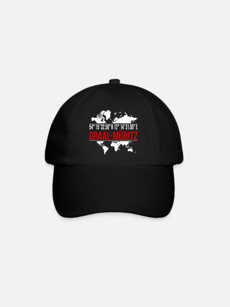 Graal-Müritz - Baseballkappe - Schwarz/Schwarz