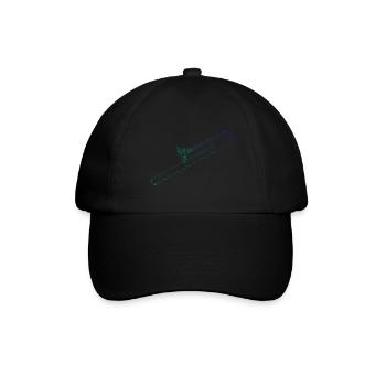 Posaunisten Posaunist Posaune Blechbläser - Baseballkappe - Schwarz/Schwarz - Vorne