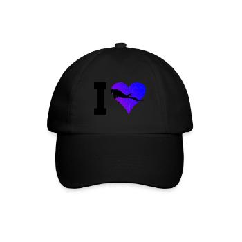 Scuba Diver Diver Diving Free Dive Damen - Baseballkappe - Schwarz/Schwarz - Vorne