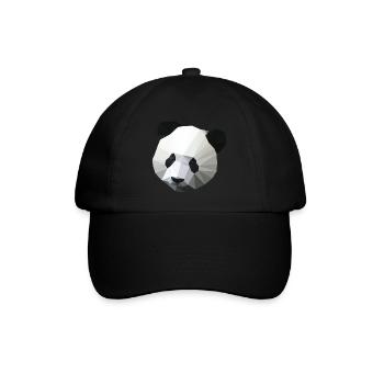 Polygon Panda - Baseballkappe - Schwarz/Schwarz - Vorne